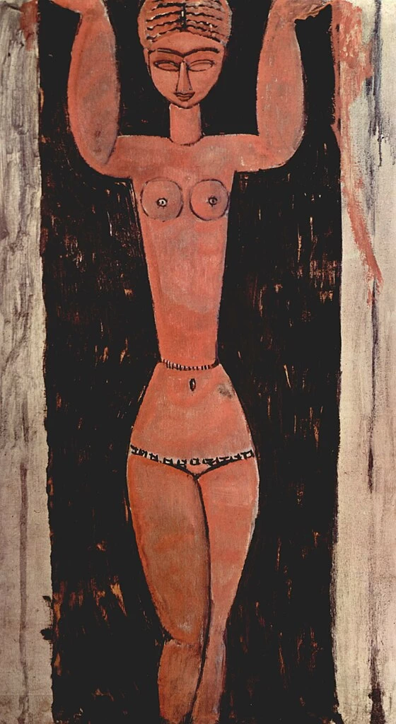 Amedeo Modigliani - Cariatide in piedi